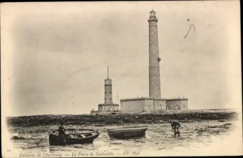 CPA Gatteville Manche, Le Phare