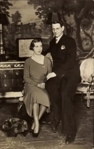 Ak Prinzessin Ingrid von Schweden und Kronprinz Frederik von Dänemark