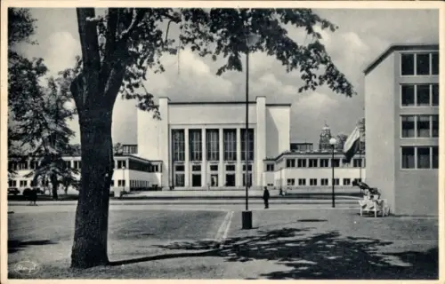 Ak Internationale Hygiene-Ausstellung Dresden 1930, Deutsches Hygiene-Museum