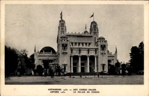 Ak Antwerpen Anvers Flandern, Wereldtentoonstelling, Weltausstellung 1930, Le Palais du Congo