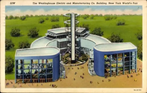 PC New York World's Fair, Exposition 1939, Westinghouse Electric and Manufacturing Co Building