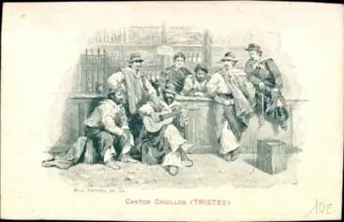 Ak Cantos Criollos, Tristes