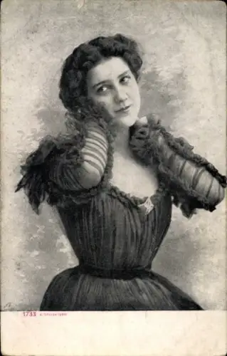 Ak Schauspielerin, Frauenportrait