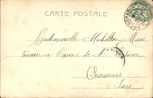 Ak Tänzerin Luz Chavita, Portrait