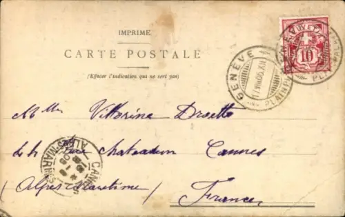 Ak Schauspieler, Theaterszene