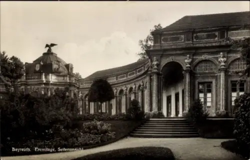 Ak Bayreuth in Oberfranken, Bayreuth Eremitage, Seitenansicht