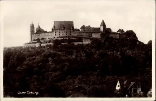 Ak Coburg in Oberfranken, Veste Coburg