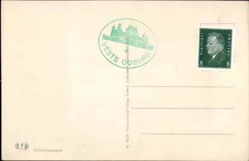 Ak Coburg in Oberfranken, Veste Coburg