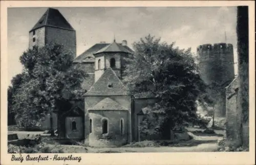 Ak Querfurt im Saalekreis, Hauptburg