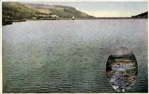 Ak Japan, Stausee, Staudamm