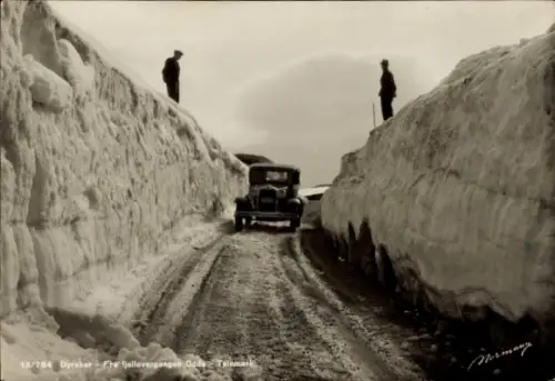 Ak Dyrskar Norwegen, Fra fjellovergangen Odda Telemark