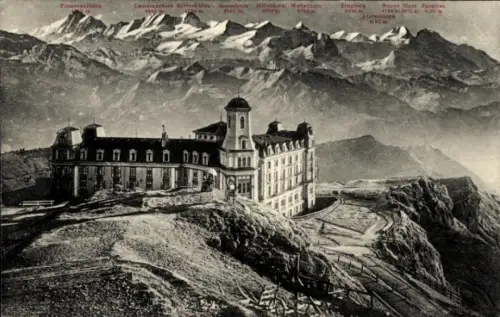 Ak Rigi Kulm Kanton Schwyz, Hotel, Berner Hochalpen