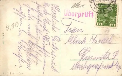 Ak Liberec Reichenberg in Böhmen, Radetzkystraße