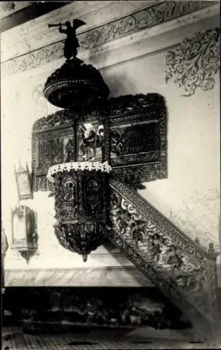 Foto Ak Argentinien, Kirche, Kanzel