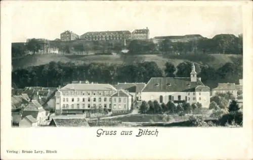 Ak Bitche Bitsch Lothringen Moselle, Teilansicht
