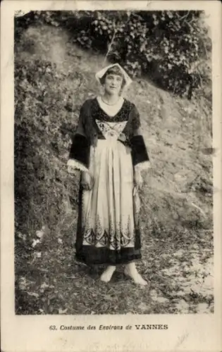 CPA Vannes Morbihan, Costumes Bretons