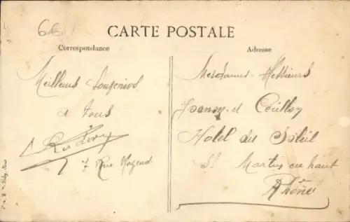 CPA Auvergne, Vieux Paysan