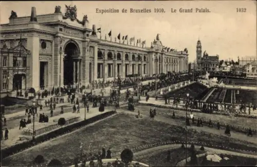 CPA Exposition de Bruxelles 1910, Grand Palais
