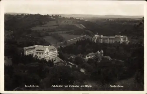 Ak Vallendar am Rhein, Bundesheim, Schönstatt, Vallendar am Rhein, Studienheim