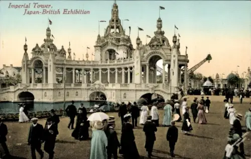 PC London City England, Imperial Tower, Japan-British Exhibition