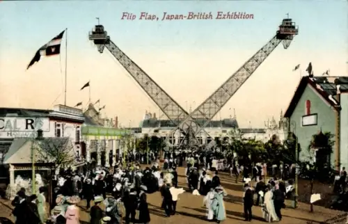 PC London City England, Flip Flap, Japan-British Exhibition