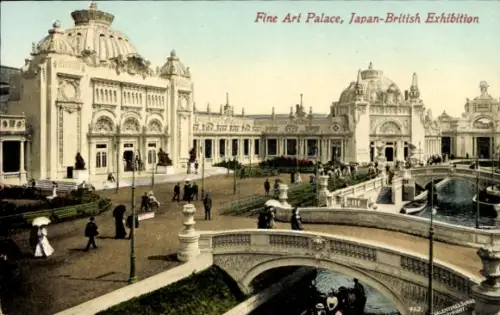 PC London City England, Fine Art Palace, Japan-British Exhibition