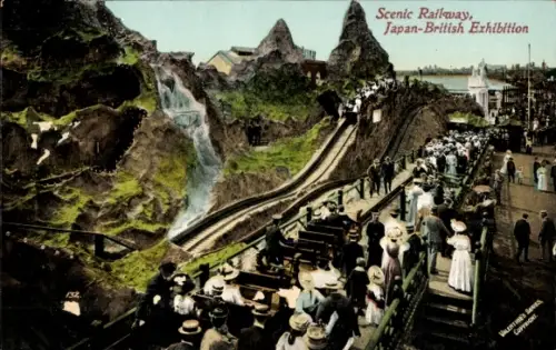 PC London City England, Scenic Railway, Japan-British Exhibition