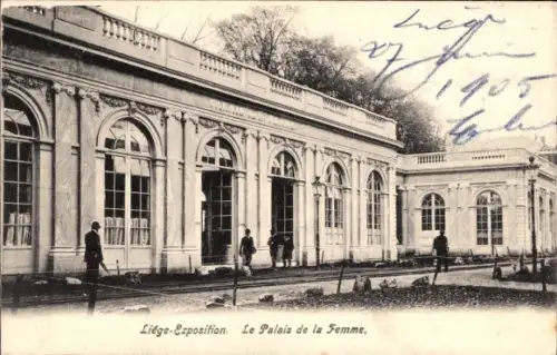 CPA Liege, Exposition 1905, Le Palais de la Femme