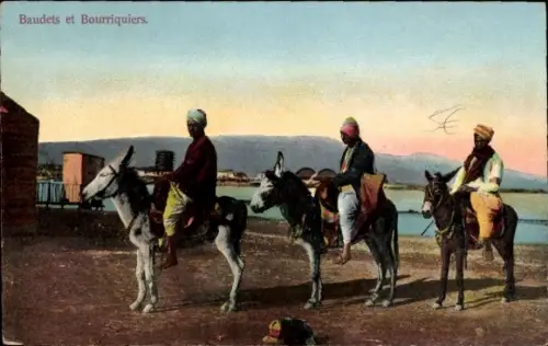 Ak Ägypten, Baudets et Bourriquiers, Esel
