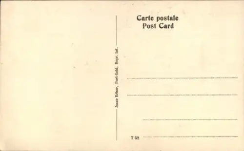 CPA Femme arabe se rendant a sa demeure