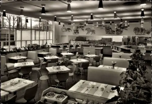 Ak Berlin Charlottenburg, Hilton Hotel, Coffee House