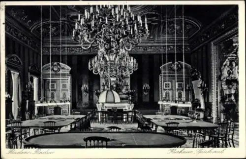 Ak Baden Baden am Schwarzwald, Kurhaus, Spielsaal