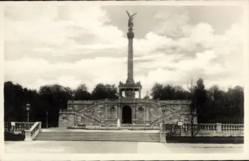 Ak München, Friedensengel, Monument