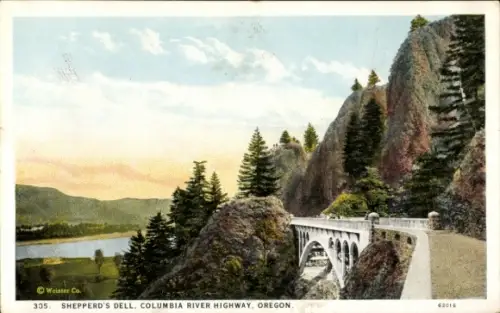 Ak Oregon USA, Shepperd's Dell, Columbia River Highway