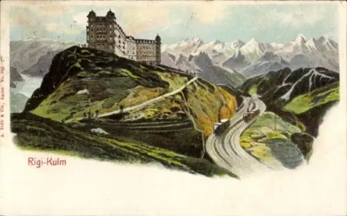 Ak Rigi Kulm Kanton Schwyz, Panorama, Hotel