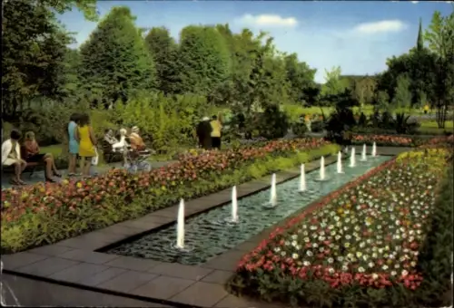 Ak Berlin Tiergarten Moabit, Kleiner Tiergarten, Parkanlage