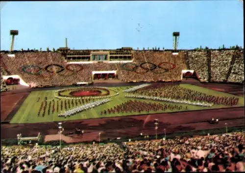 Ak Leipzig in Sachsen, Stadion der Hunderttausend, Olympiaspiele