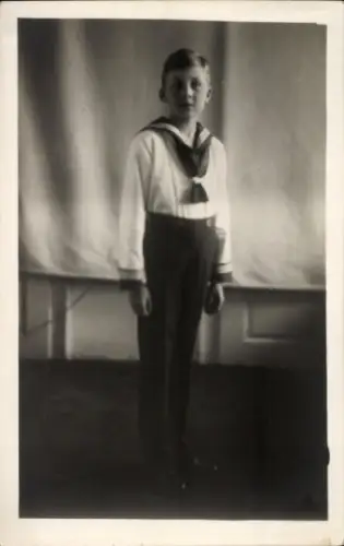 Foto Ak Erbprinz Ernst August von Braunschweig