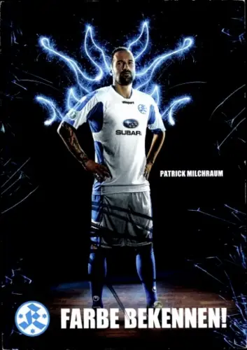 Autogrammkarte Fußballer Patrick Milchraum, Stuttgarter Kickers, Autogramm