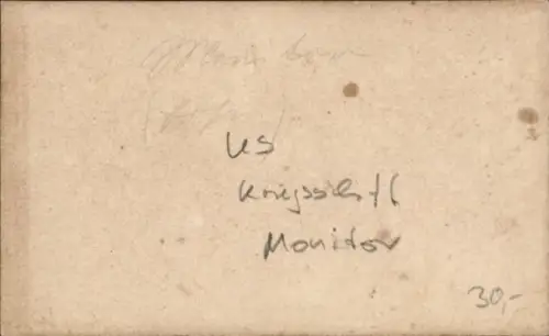 CdV Amerikanisches Kriegsschiff Monitor