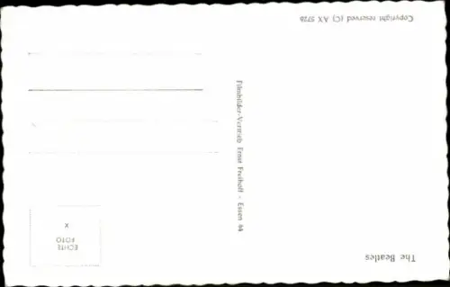 Ak Musikgruppe The Beatles, Musikinstrumente