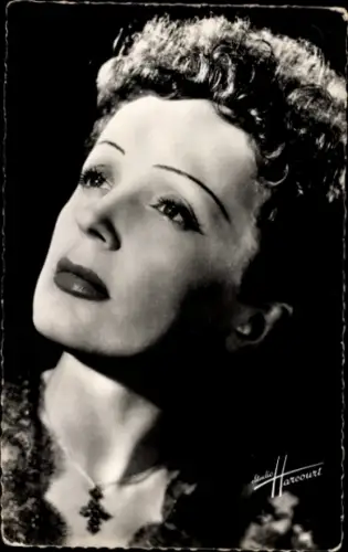 Ak Schauspielerin, Sängerin Edith Piaf, Portrait
