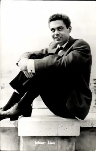 Ak Schauspieler und Sänger Johnny Lion, Portrait