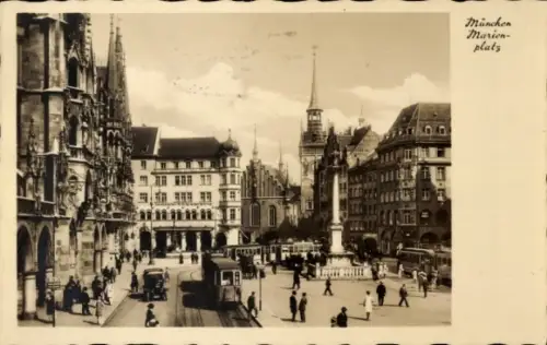 Ak München, Marienplatz