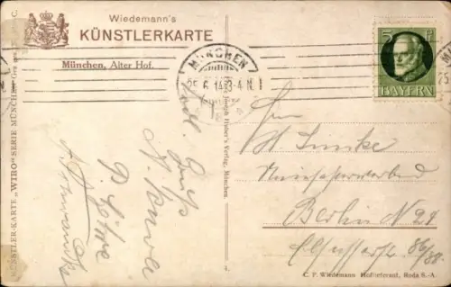 Ak München,  Alter Hof