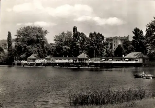 Ak Berlin Weißensee, Badeanstalt