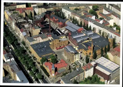 Ak Berlin Prenzlauer Berg, Kulturbrauerei, Fliegeraufnahme