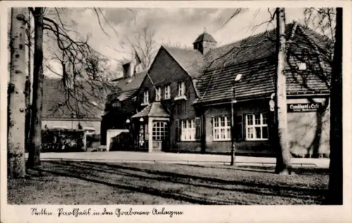 Ak Szczecin Stettin Pommern, Parkhaus in den Grabower Anlagen, Condilored Cafe
