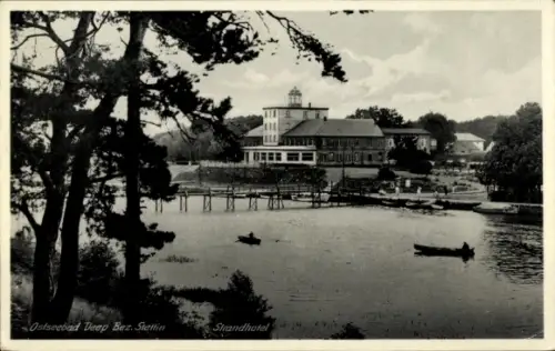 Ak Mrzeżyno Deep Pommern, Strandhotel