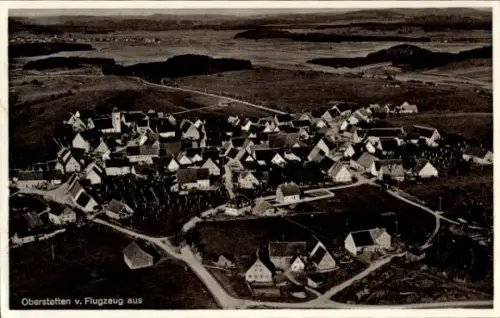 Ak Oberstetten Hohenstein in Baden Württemberg, Luftaufnahme